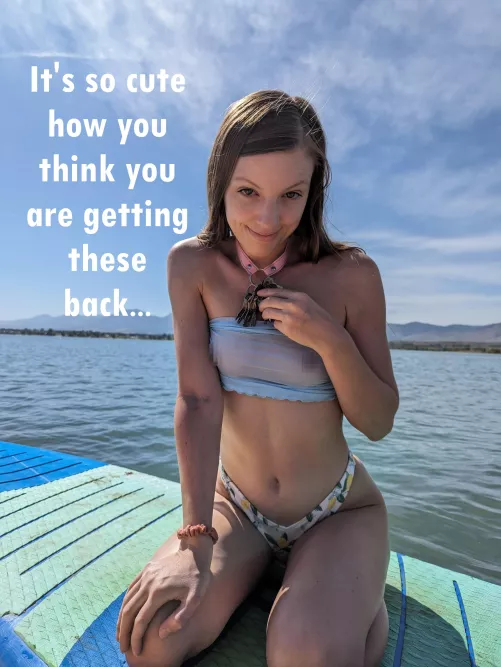 you know deep down you will never