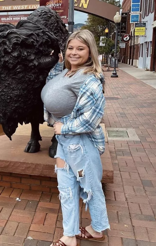 A garbage bag ain’t hiding those. JFC