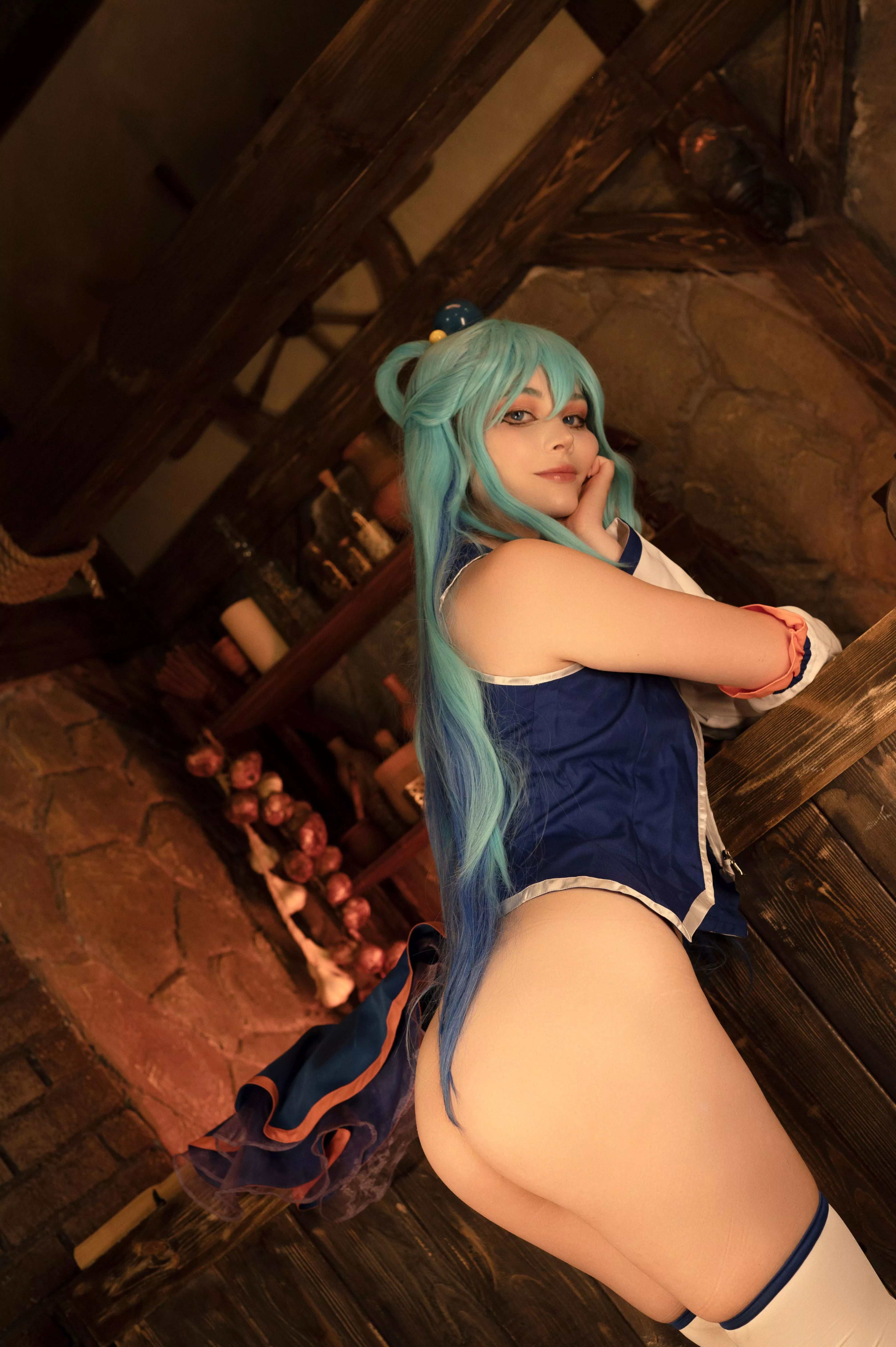Aqua from KonoSuba by Tsukides