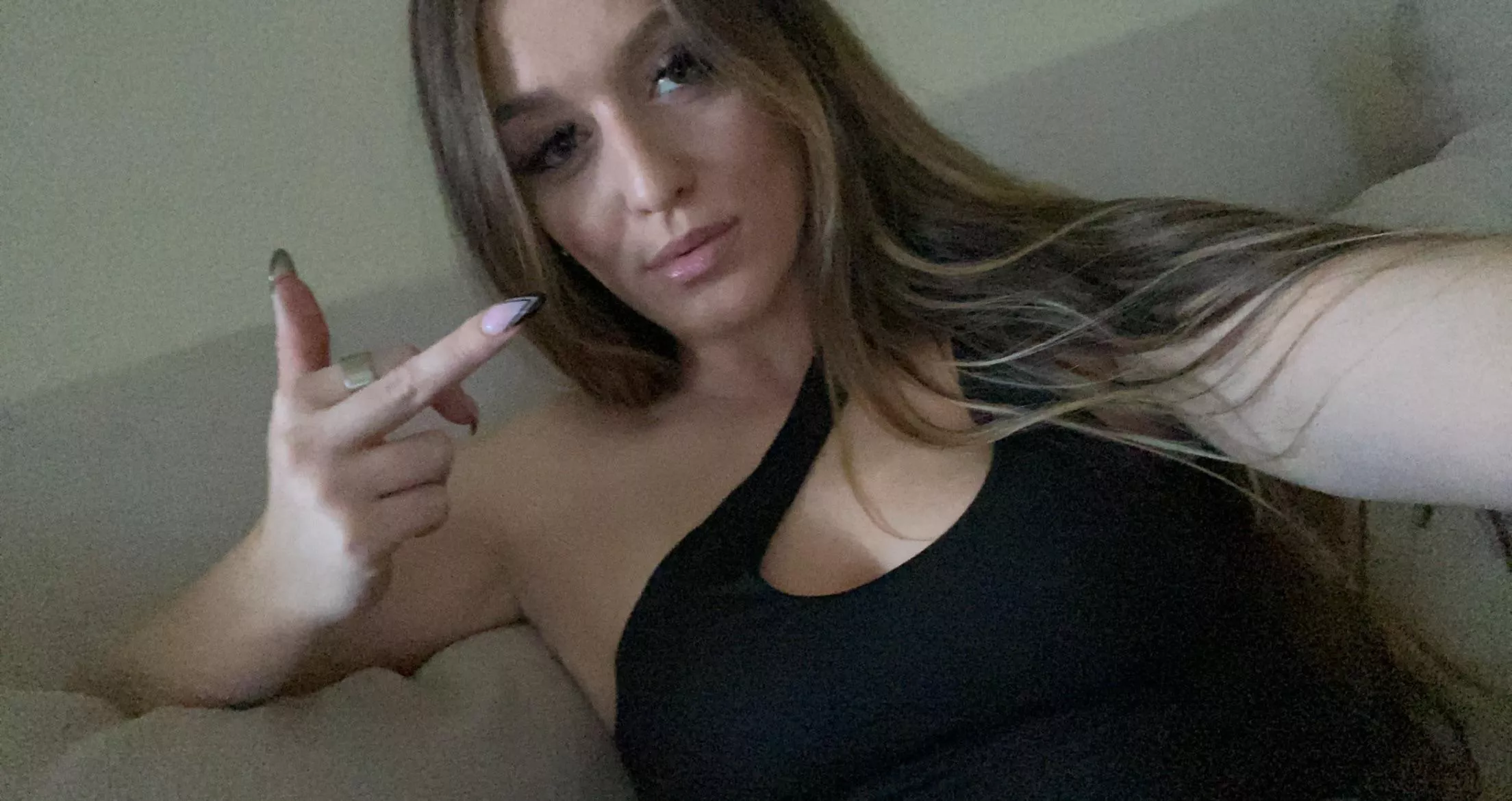 bday nails. can you tell i was feeling dark 😈