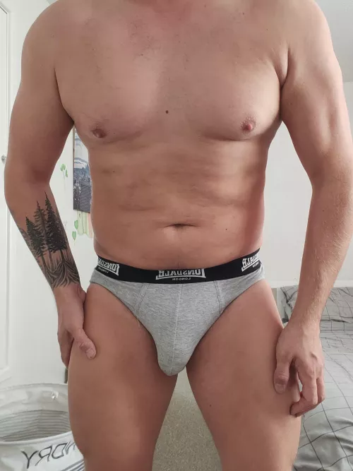Big boy in briefs