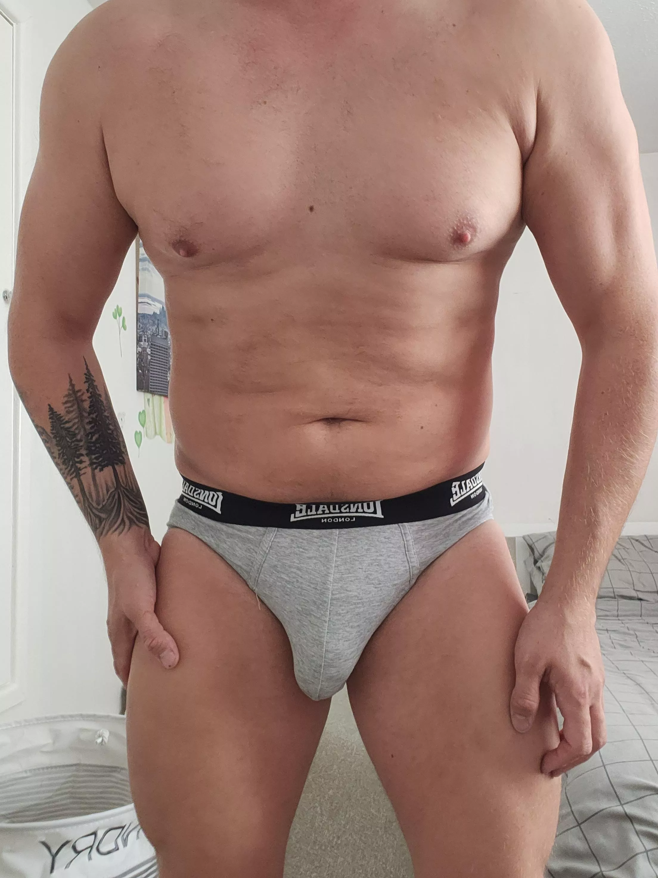 Big boy in briefs