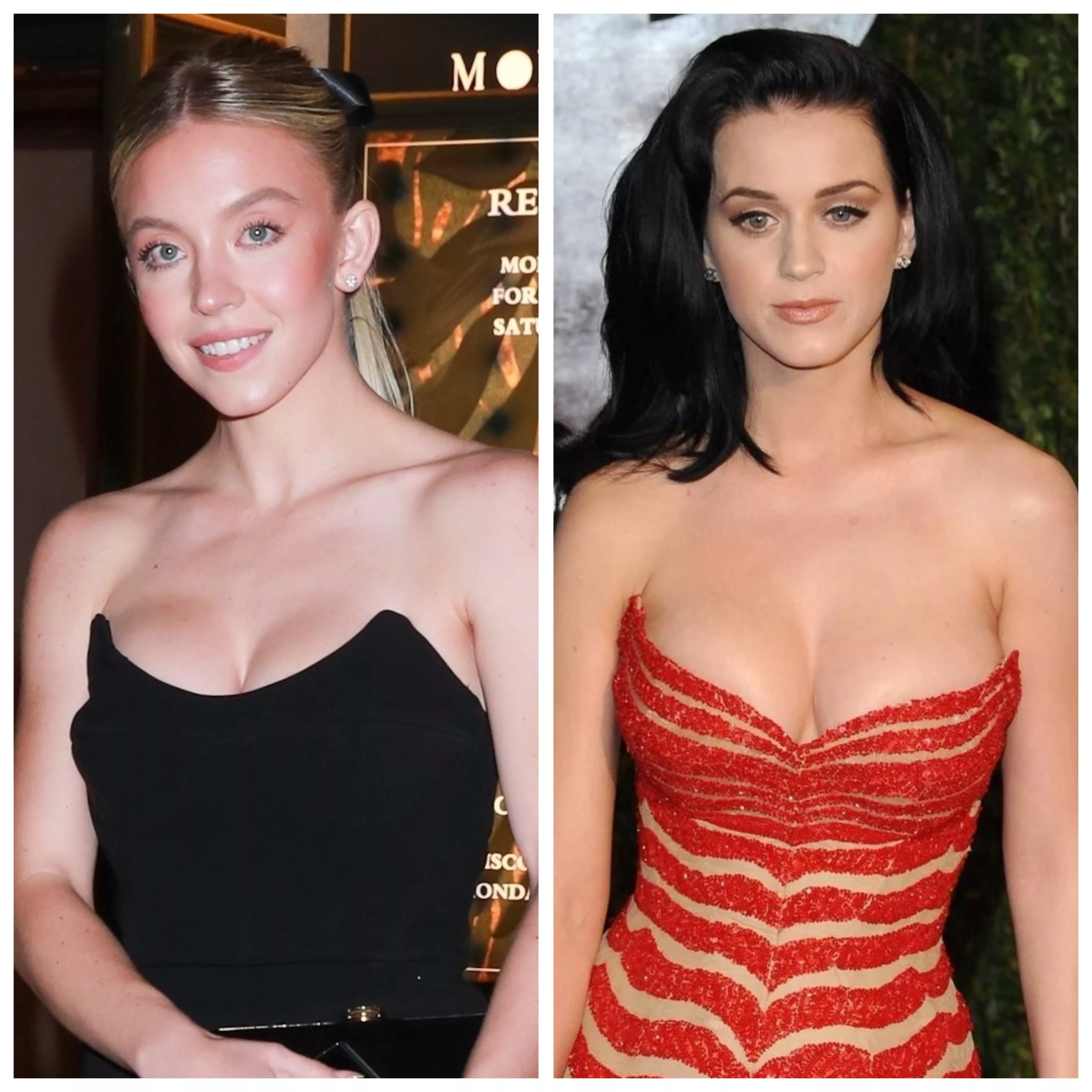 Bigger pair: Sydney Sweeney or Katy Perry