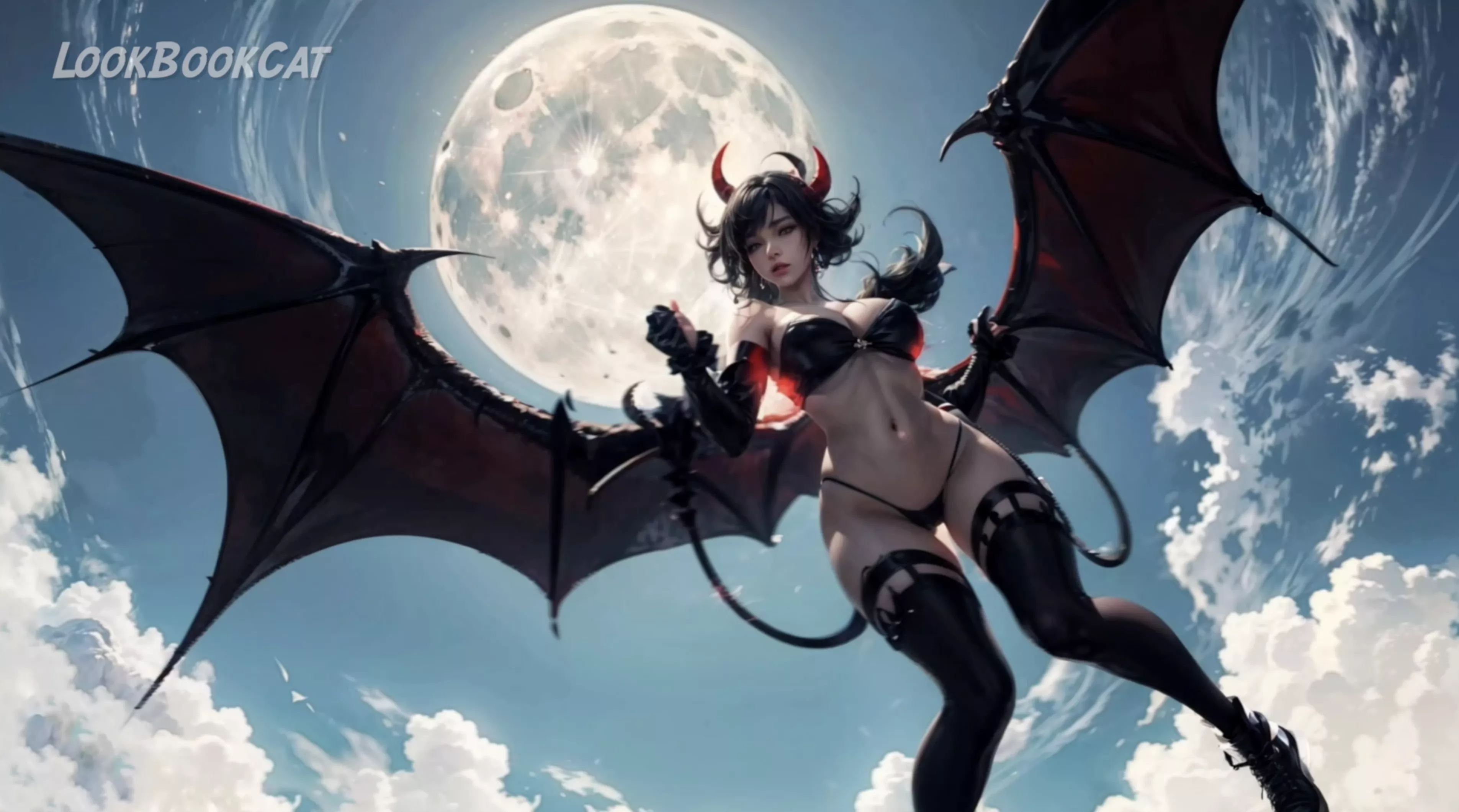 Demon Enchantment: AI Art's Dark and Mysterious LookBook