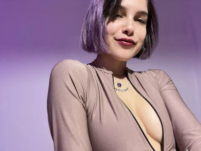 Do you think I'm adorable or are you looking at my tits?