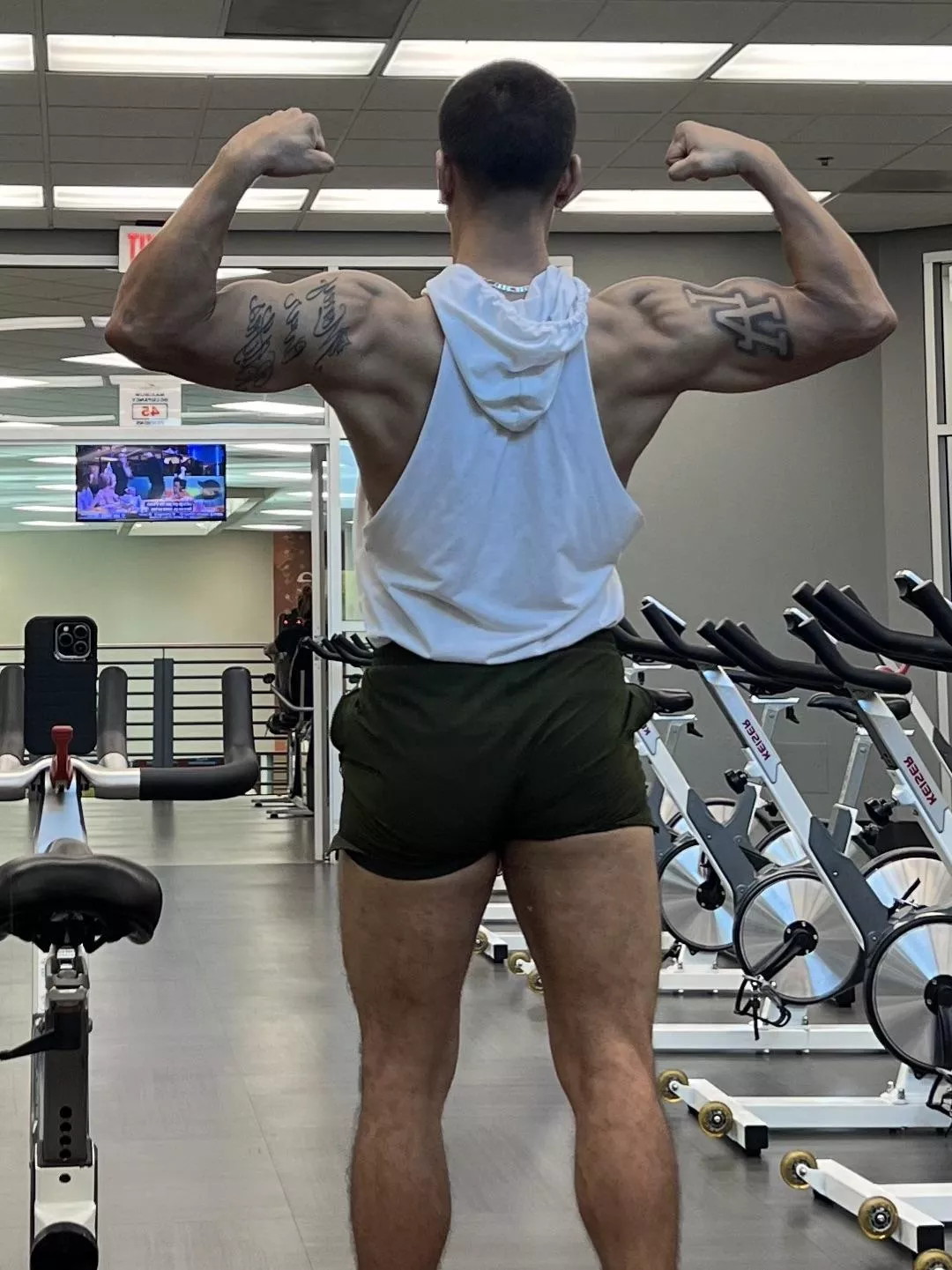 Getting bigger for arms next year.