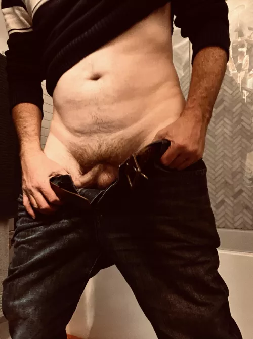 Going commando always gets me a bit riled up. Anyone else feel the same way? [42]