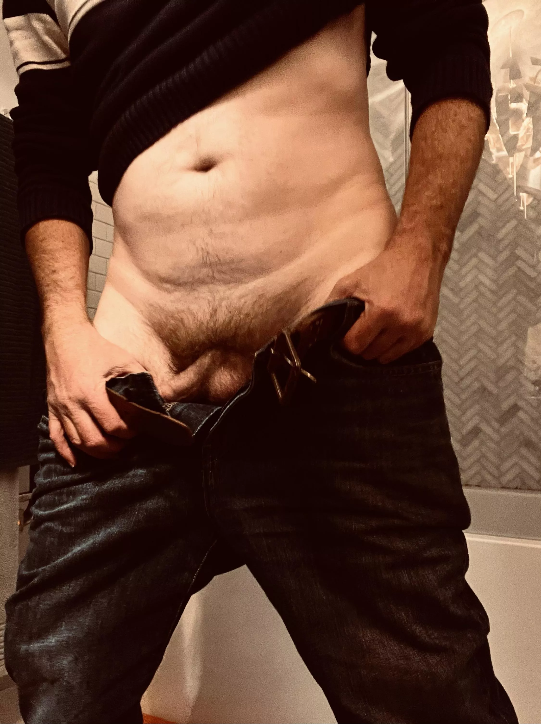 Going commando always gets me a bit riled up. Anyone else feel the same way? [42]