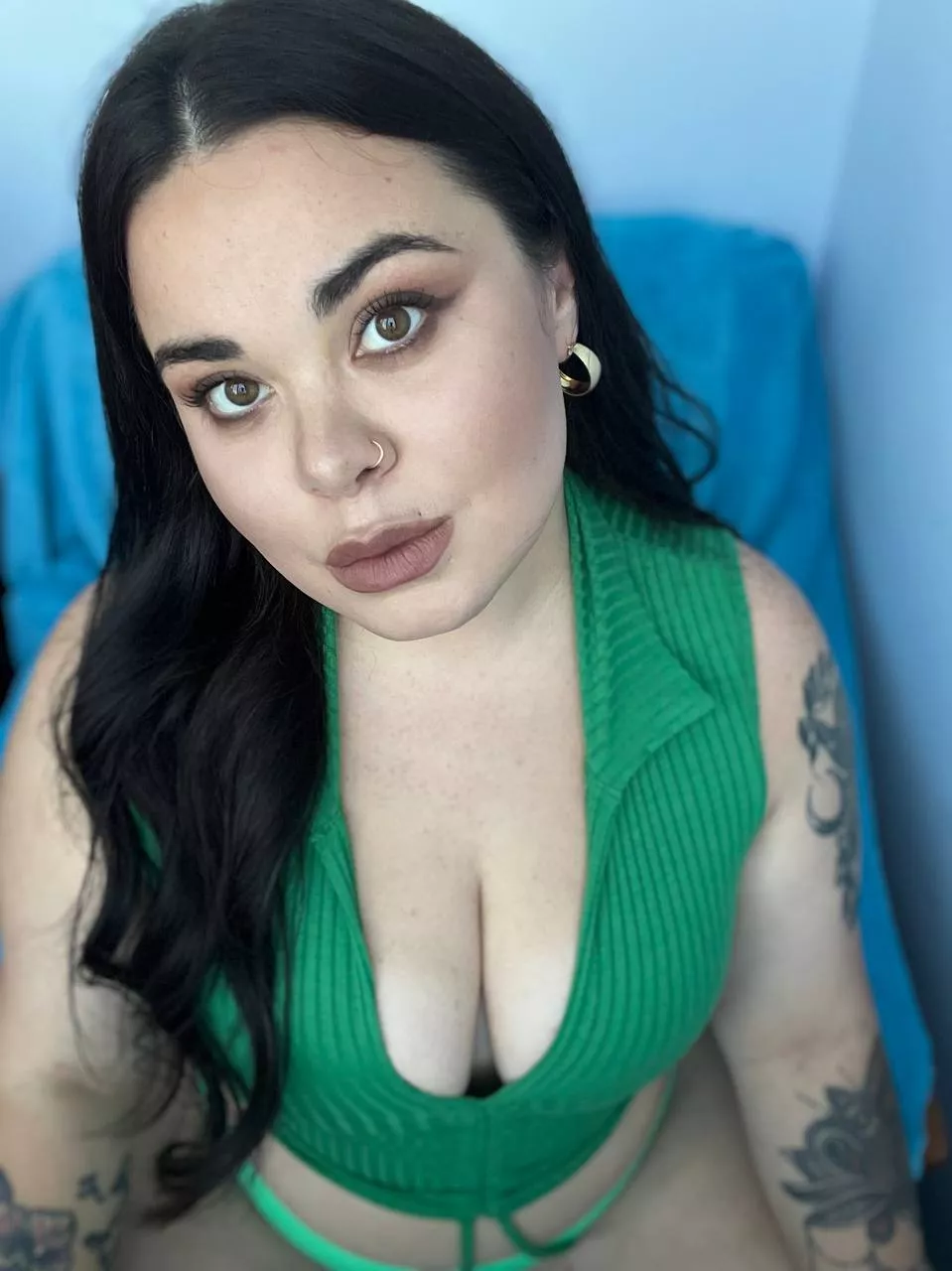 I want to take everything off myself