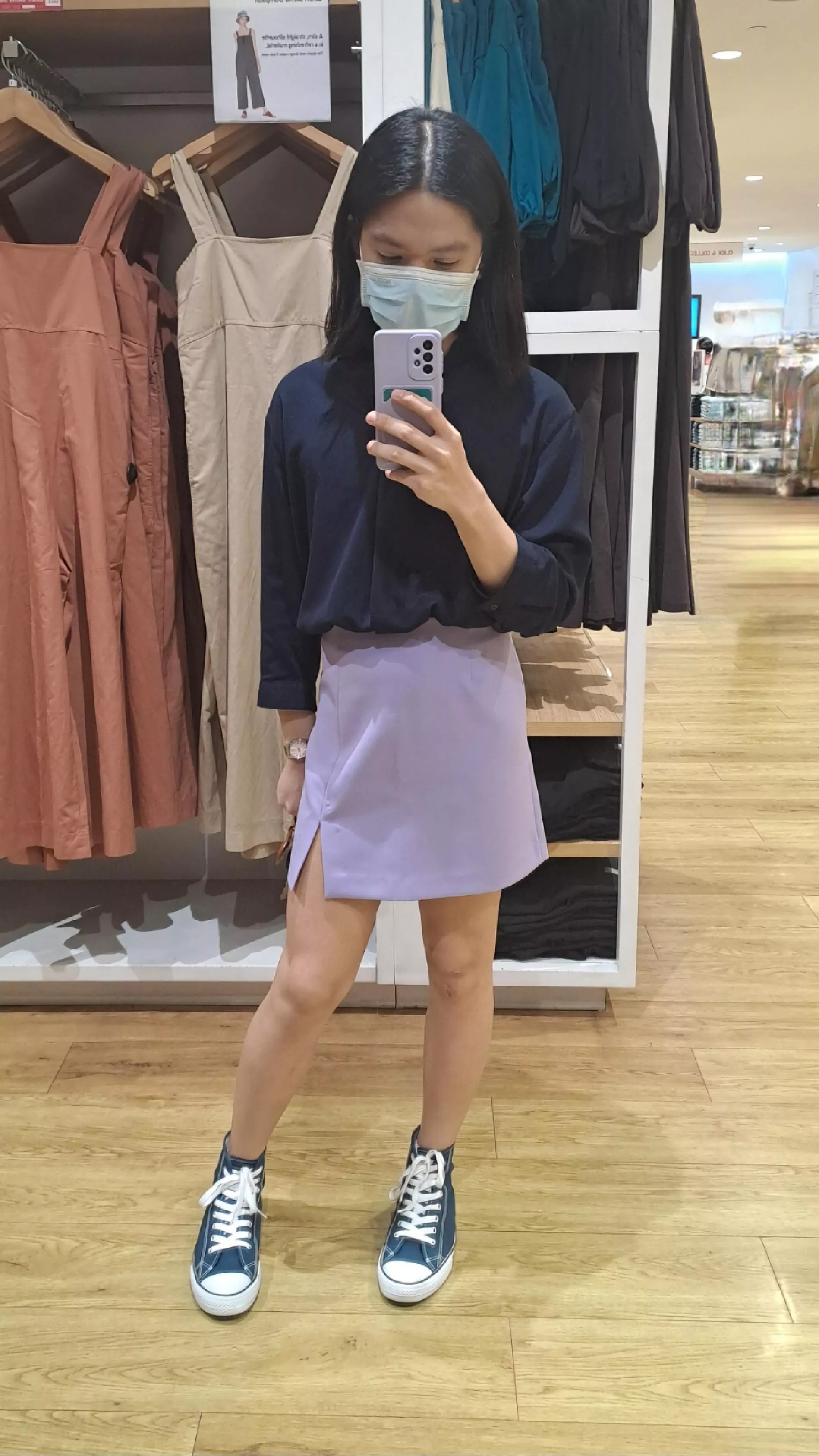 I went out like this today