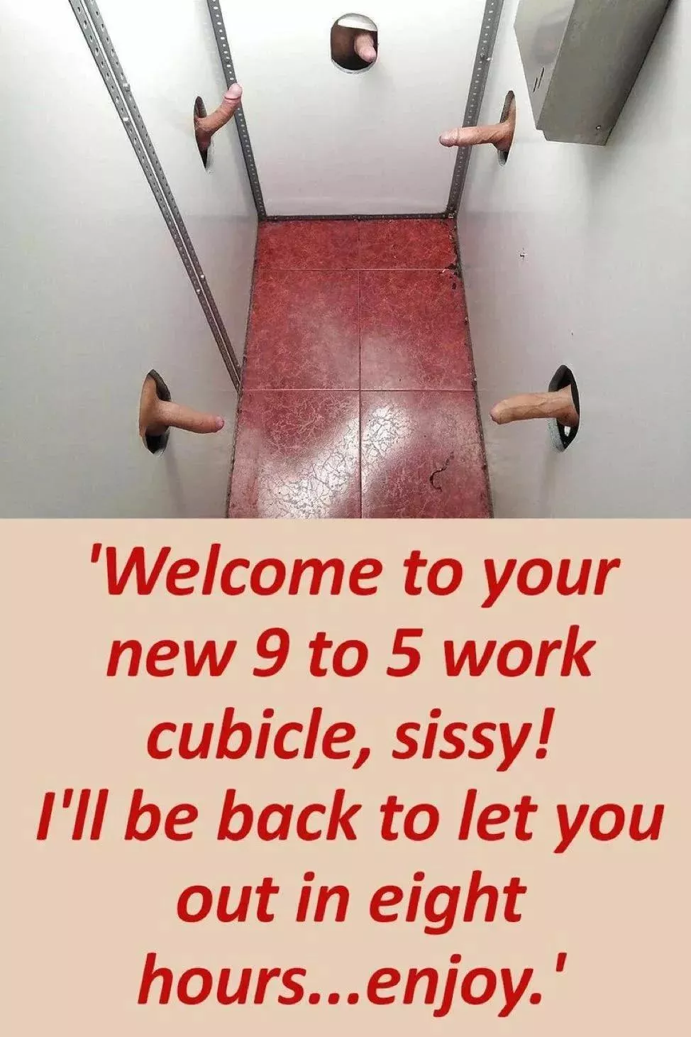 I'm the new intern, will you visit to give me a warm welcome