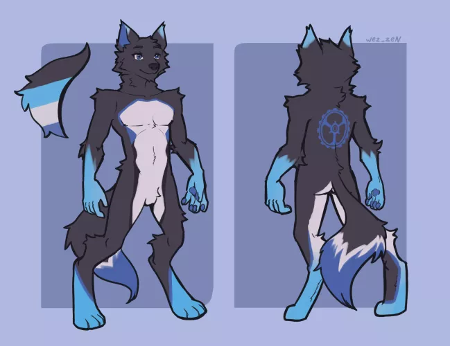 Meet Knavish! Art by @wez_zen on Twitter