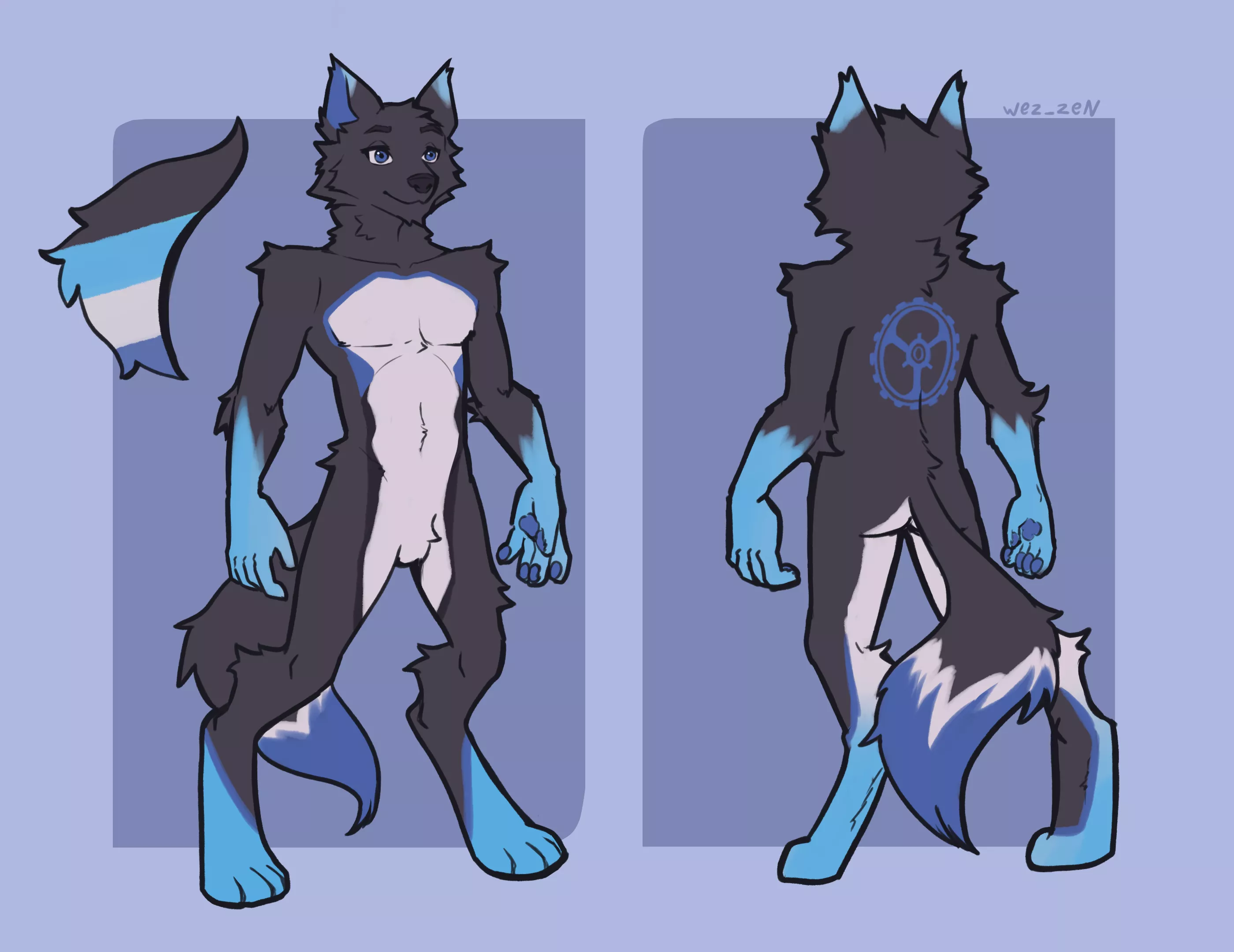 Meet Knavish! Art by @wez_zen on Twitter