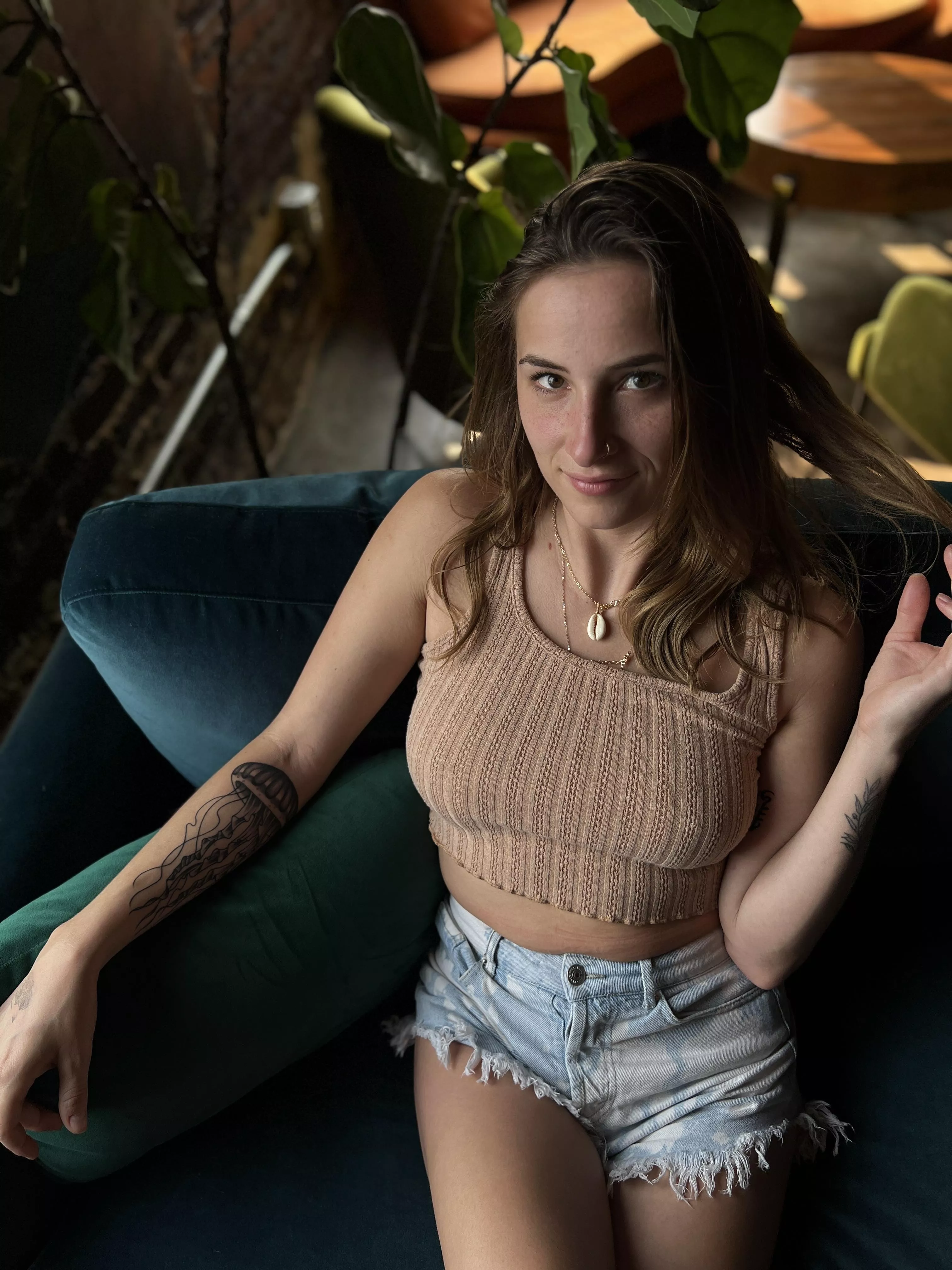 My ex boyfriend used to get mad if I wore this out. Whatcha think?