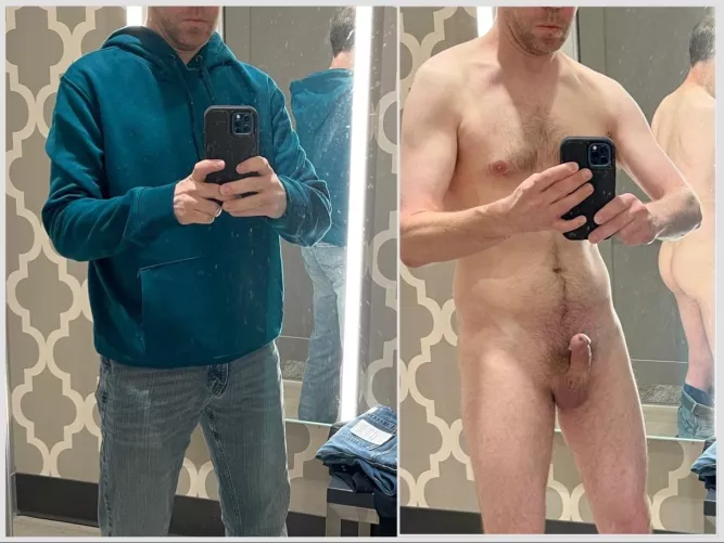 On/Off in the Target dressing room
