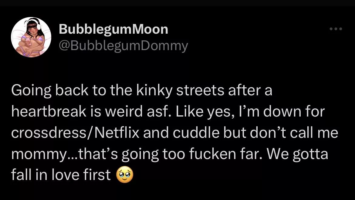 Protecting my little Dommy heart 🥹