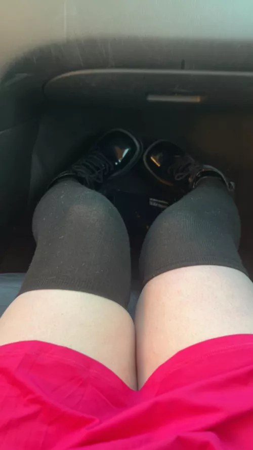 Riding in the car