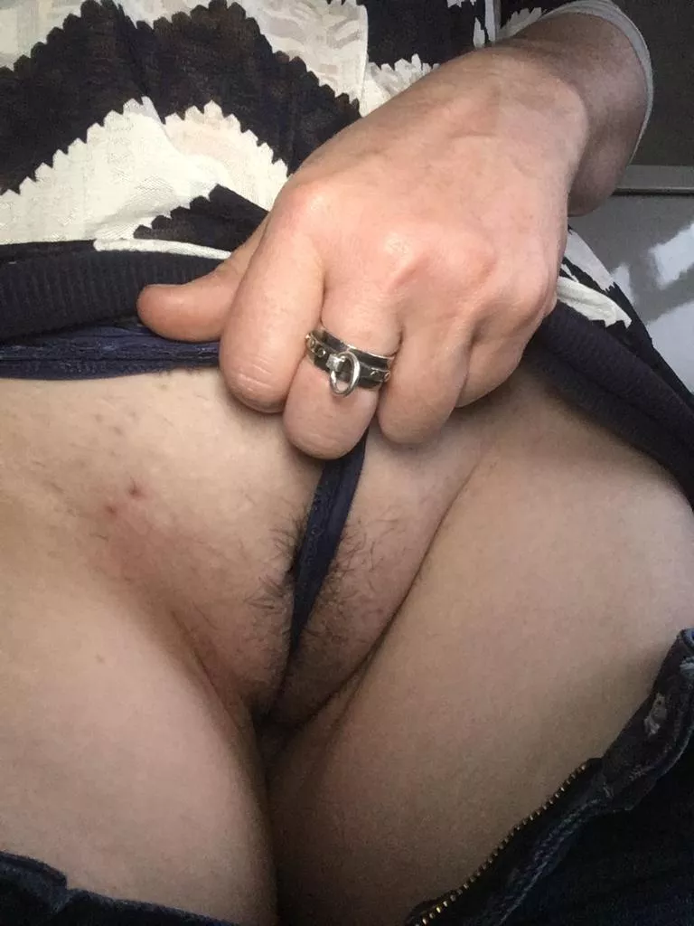 She likes to ensure they're well scented for me before removal