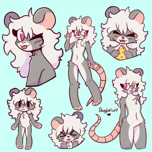 Strike a pose! [Art by Dougiefluff]