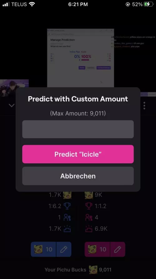 Why did the cancel button on the twitch app change to German? (I am not German)