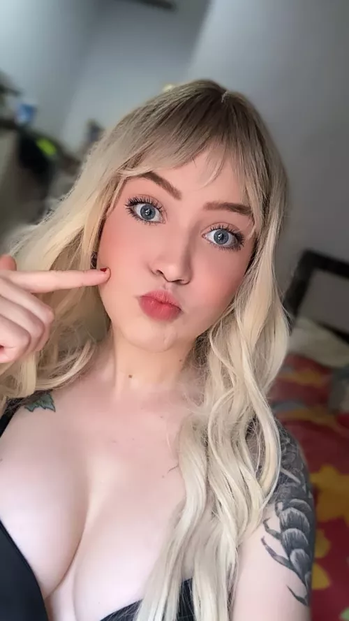 You want a blonde girl?