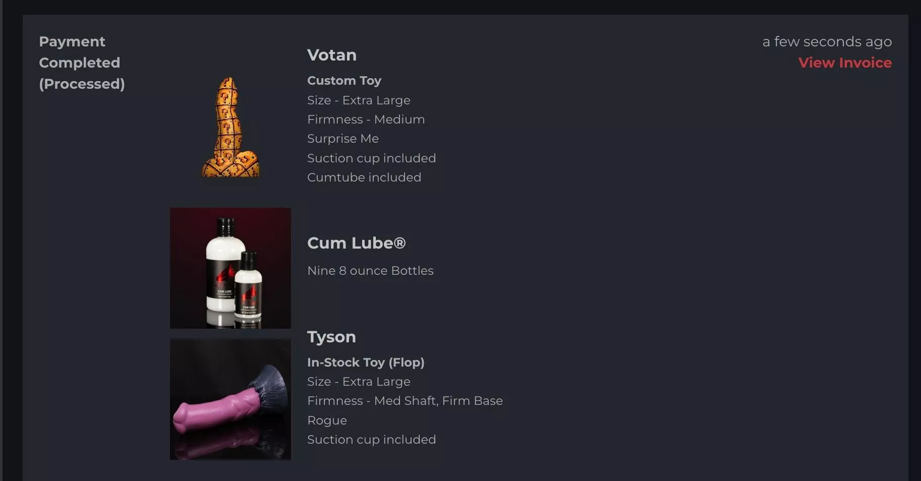 Advice: don’t browse BD website while horny.