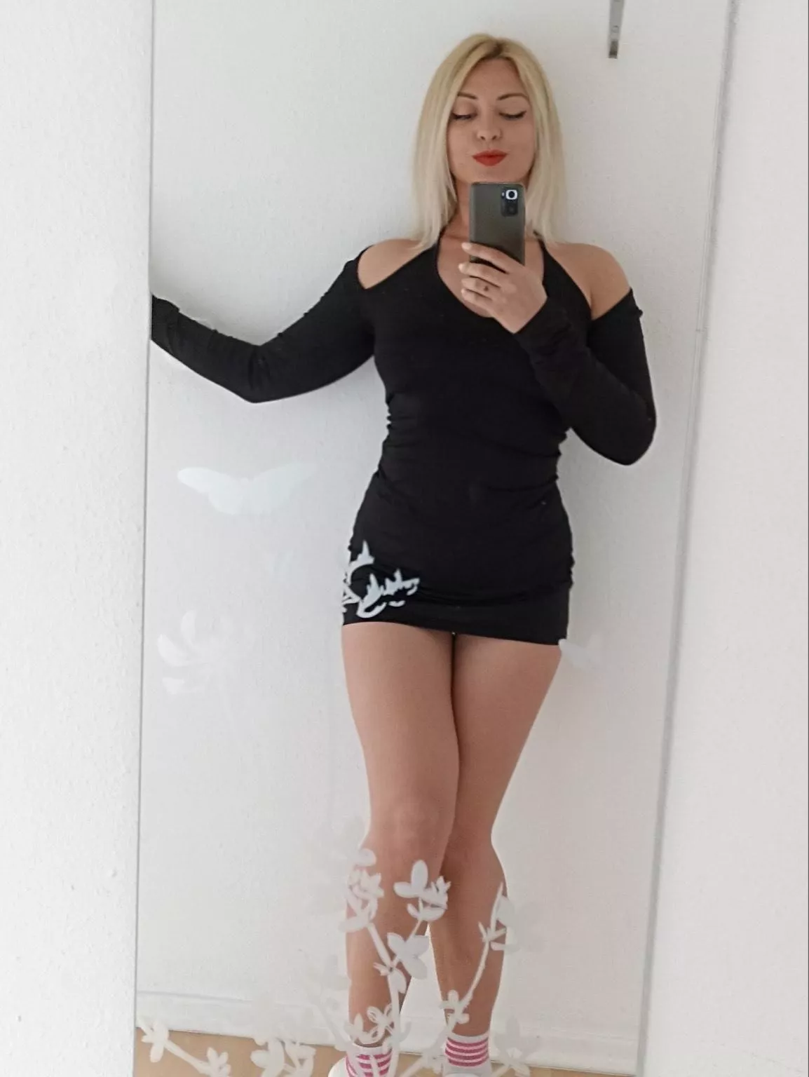 At this sight everything melts