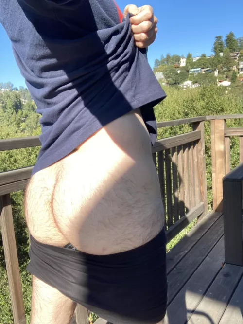 Enjoying the sun in California