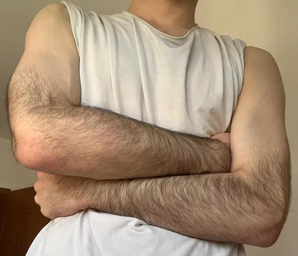 First post here, thoughts on my hairy arms?