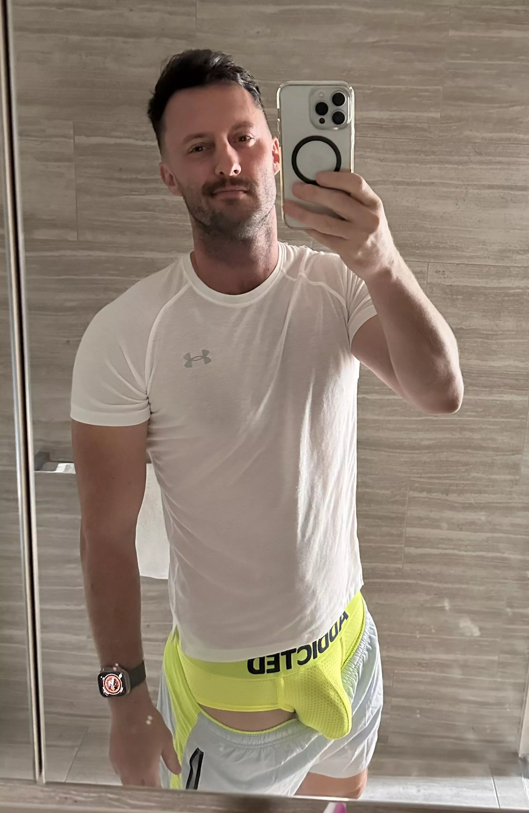 Getting ready for gym