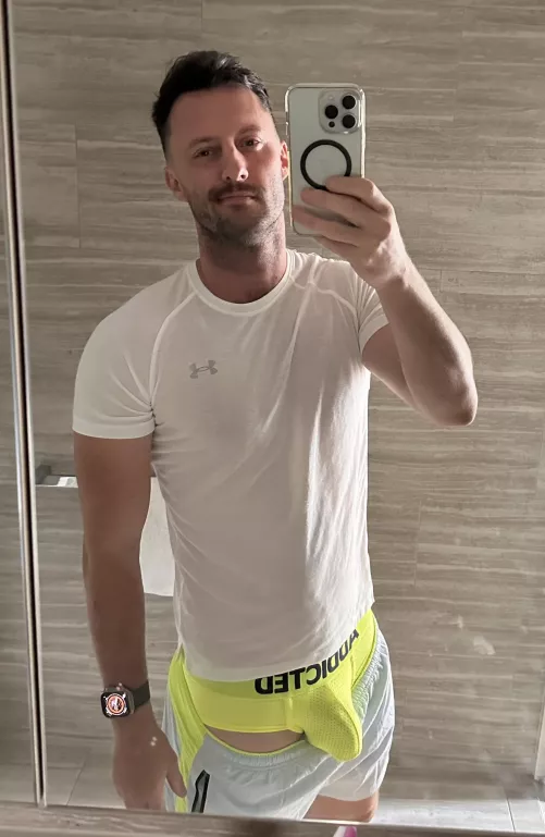 Getting ready for gym