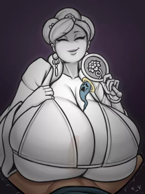 Ghost milf huge boobs