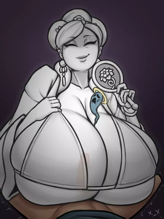 Ghost milf huge boobs