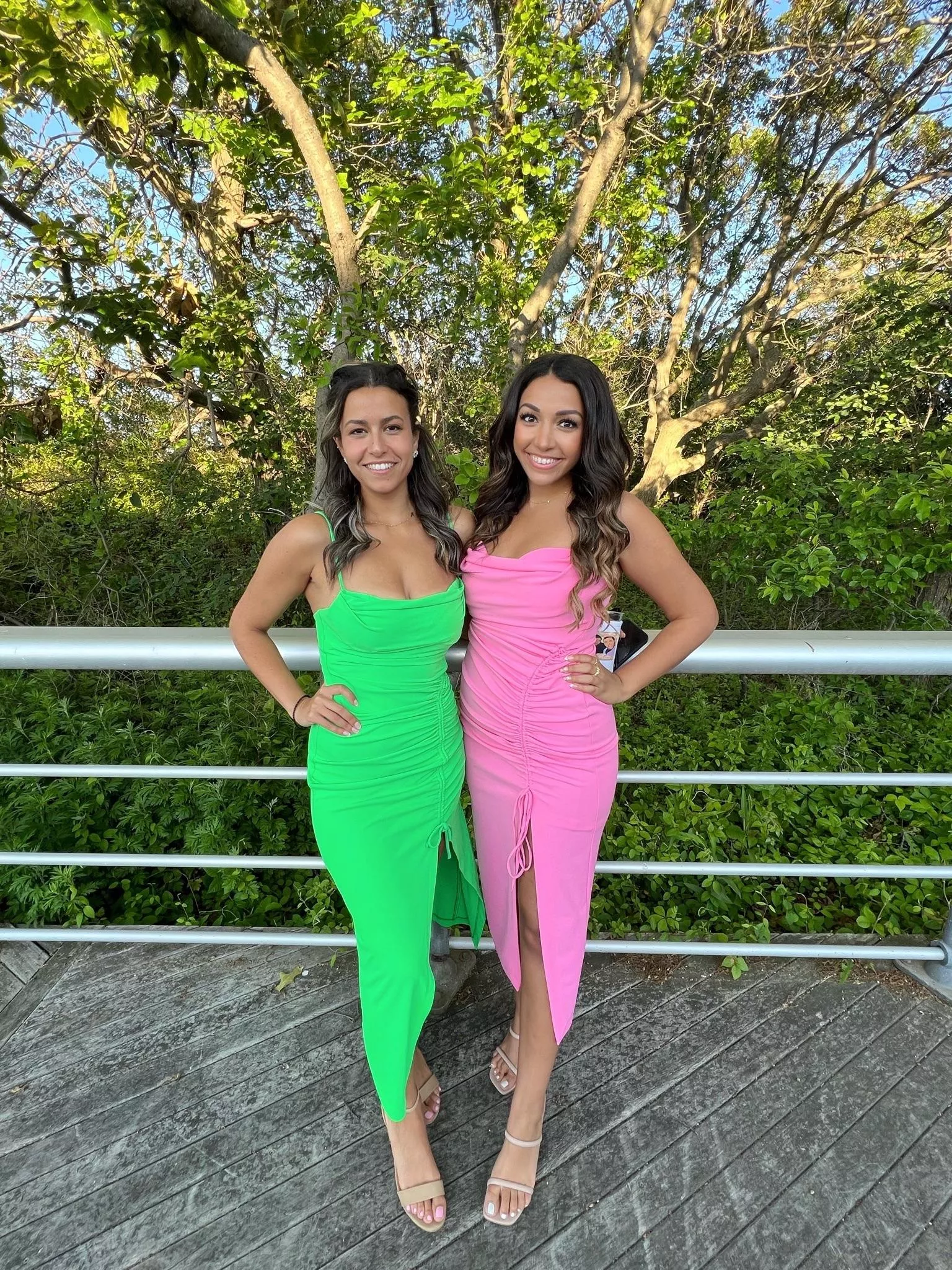 Green or pink?