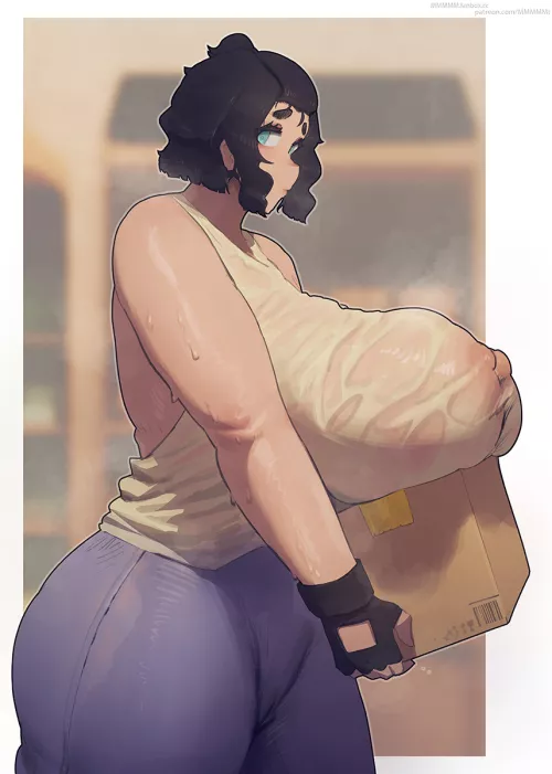 Her poor back (mmmmmkun)