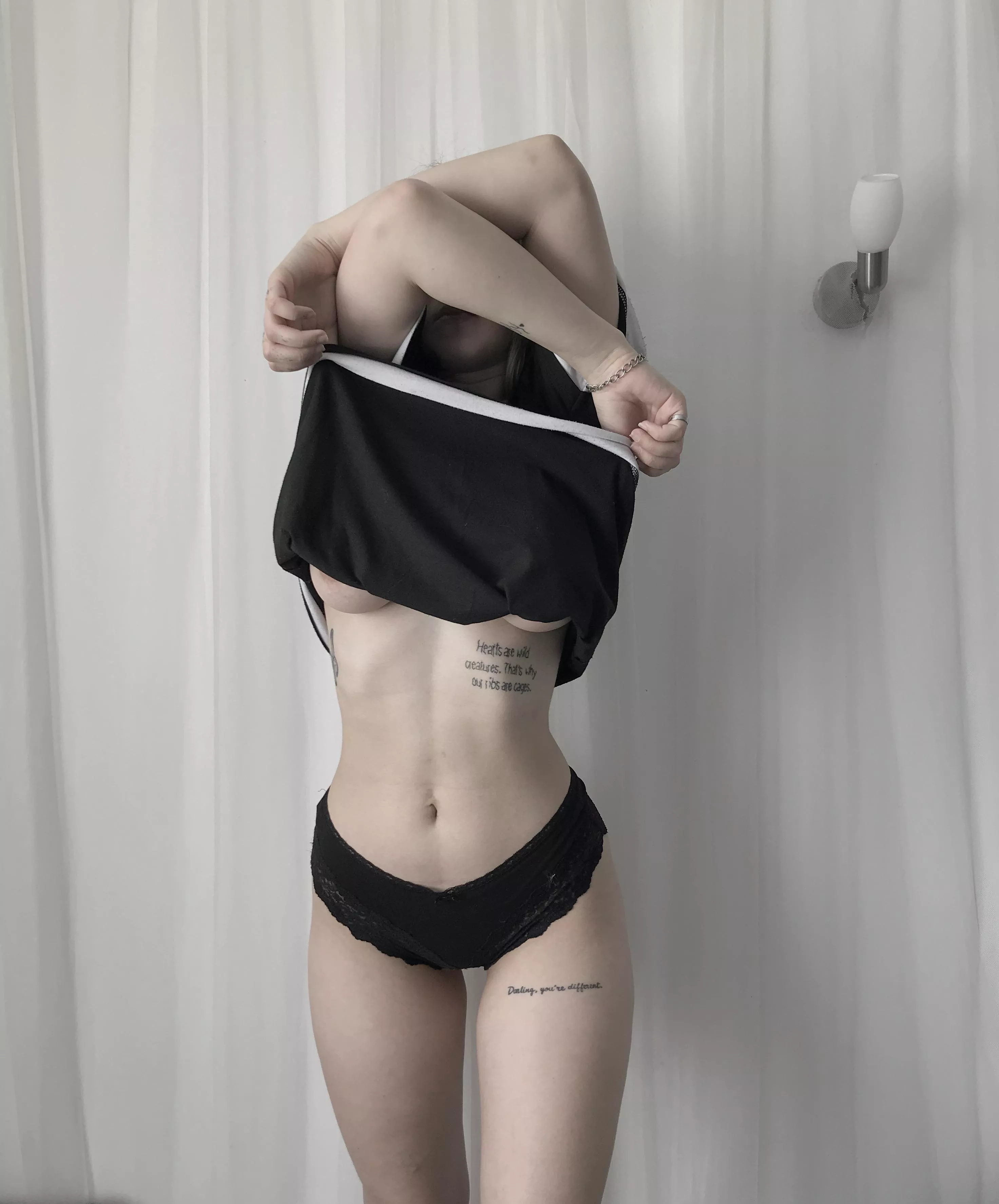 is it okay to change clothes in front of you if I was your dorm mate?