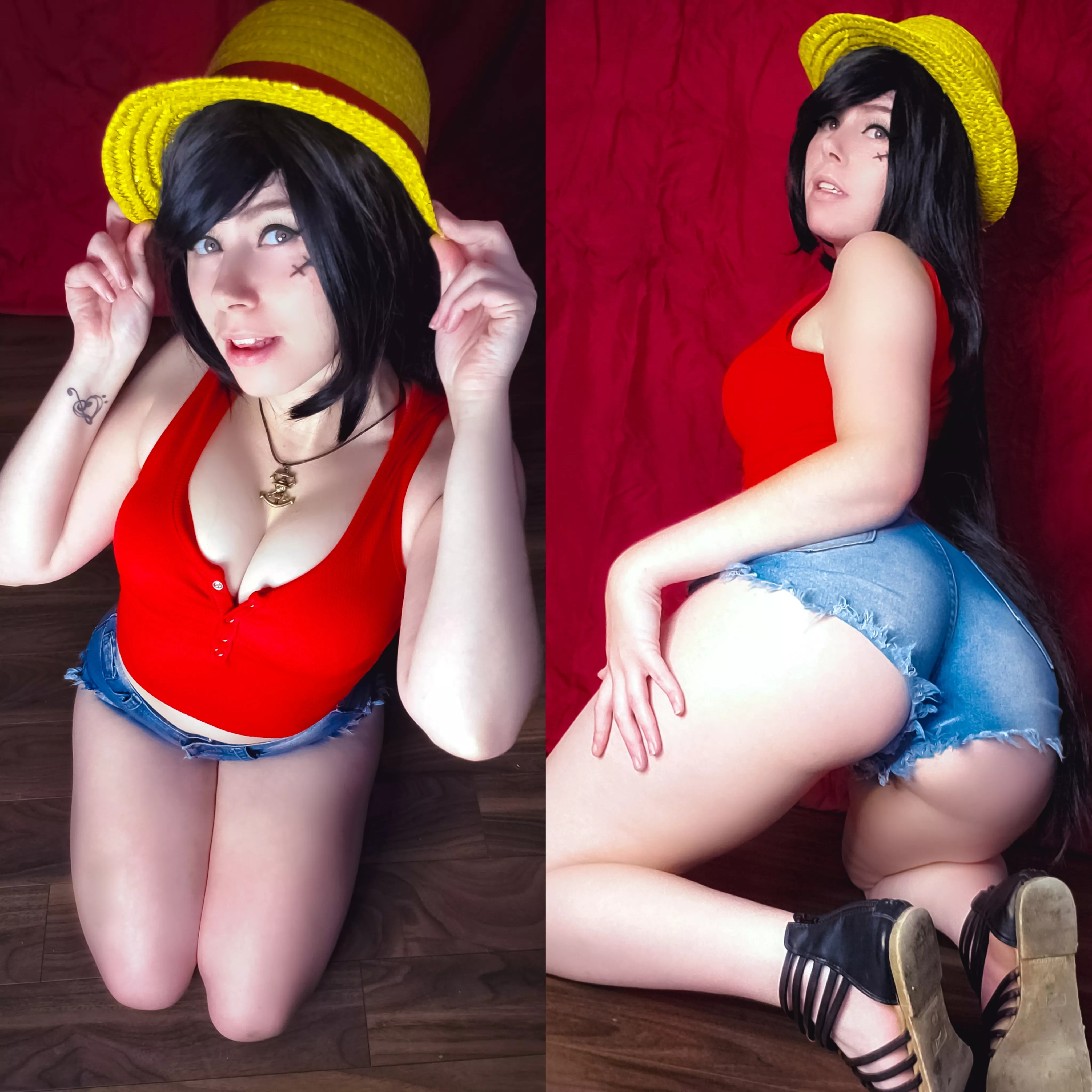 I've got your devil fruits right here. / Luffy By TeddiTerri