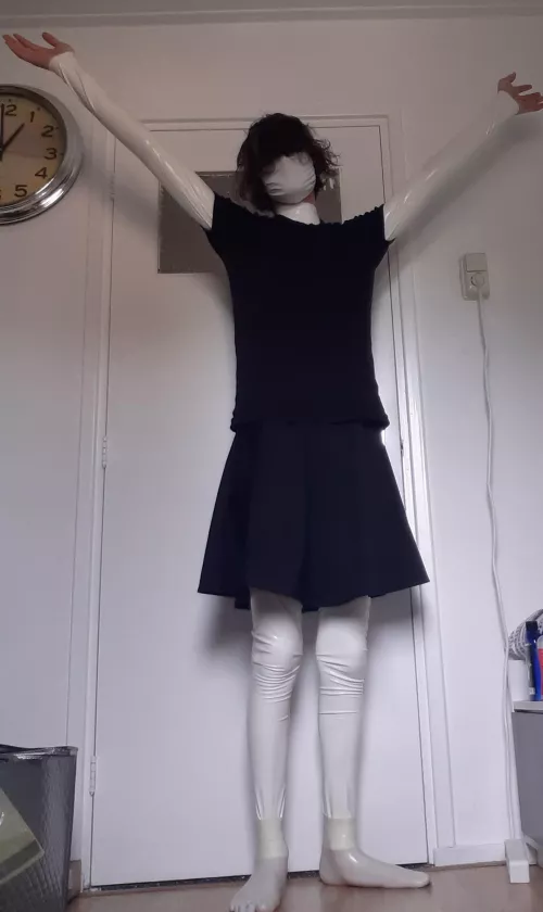 Just got my new catsuit, just had to try it too!