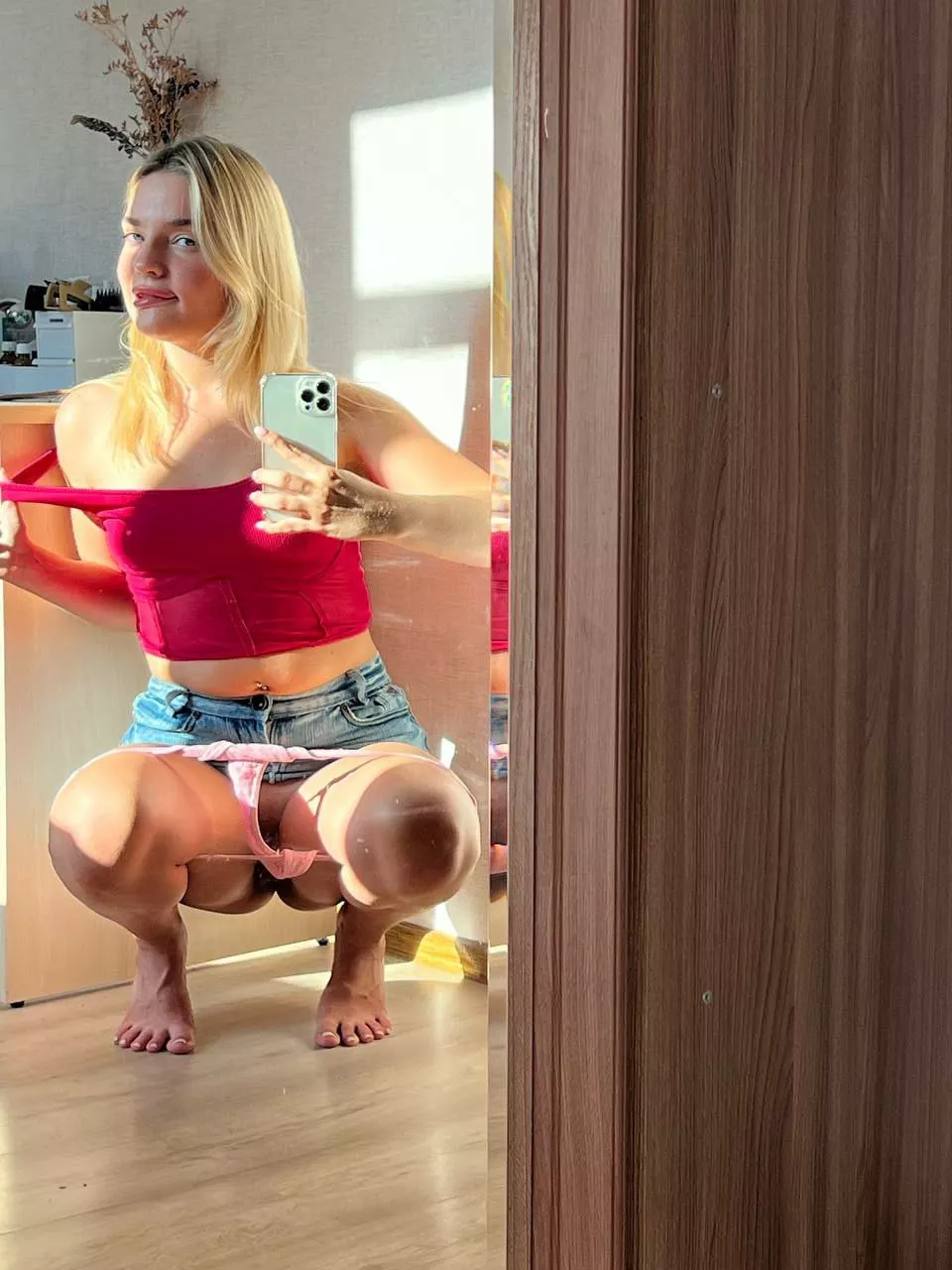 Let me take it off and you smell it