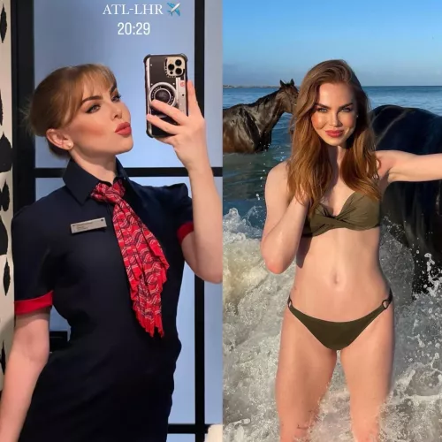 The new BA uniform fits just right