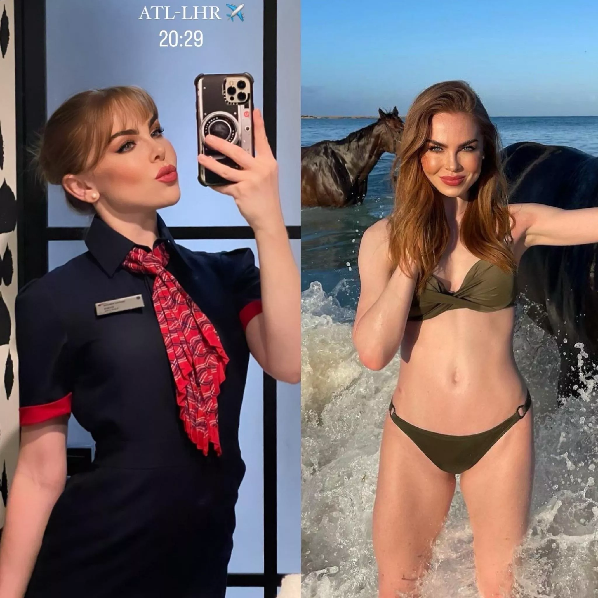 The new BA uniform fits just right