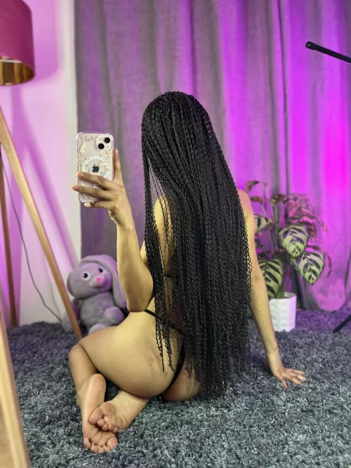 what do you think about my freshly done braid