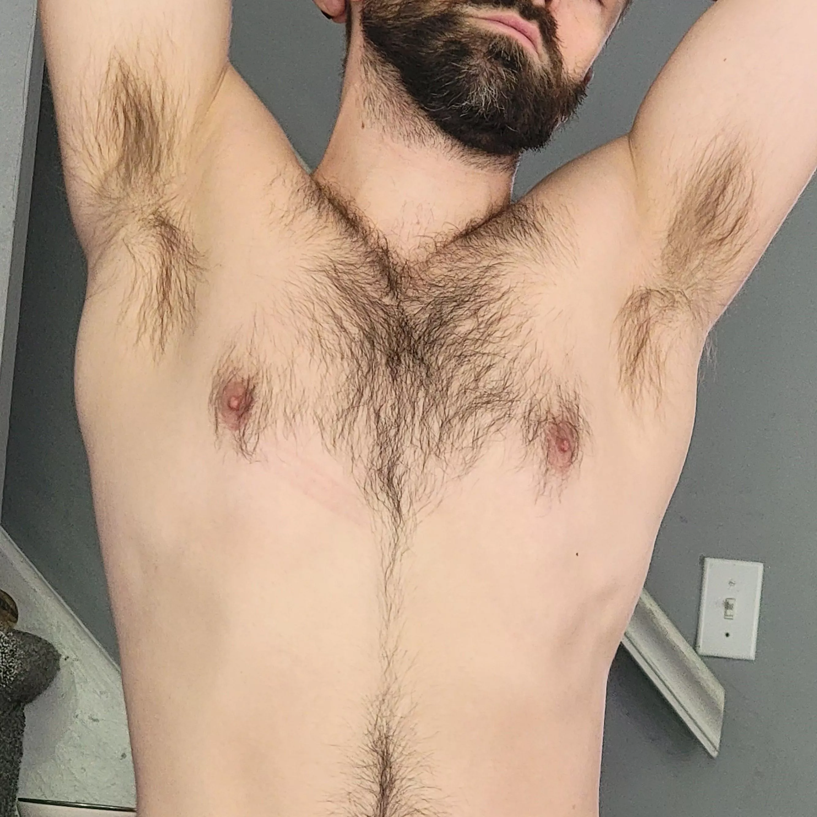 Would you tie me up and smell these pits?
