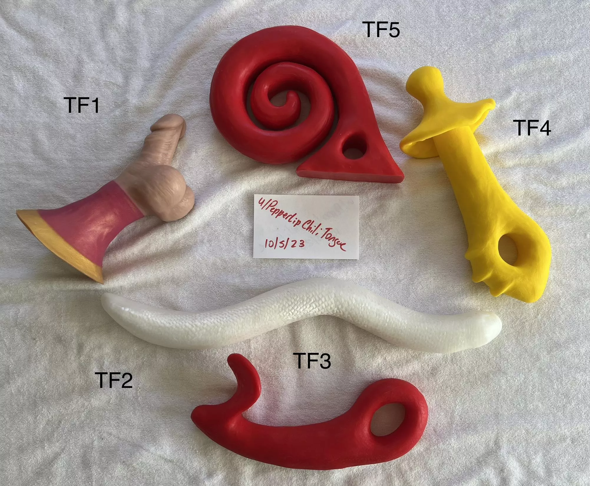 WTS Toyfabrik Platinum Silicone Toys (USA Free Shipping)