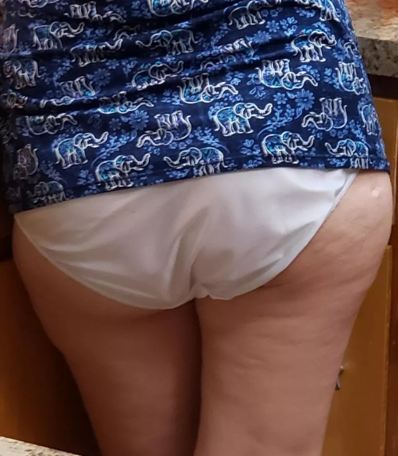 You boys always get panties wet between my legs. I wish you could feel how damp they are right now.