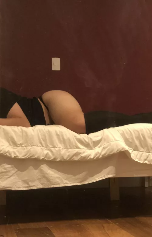 You see me laying in bed like this, what do you do next?