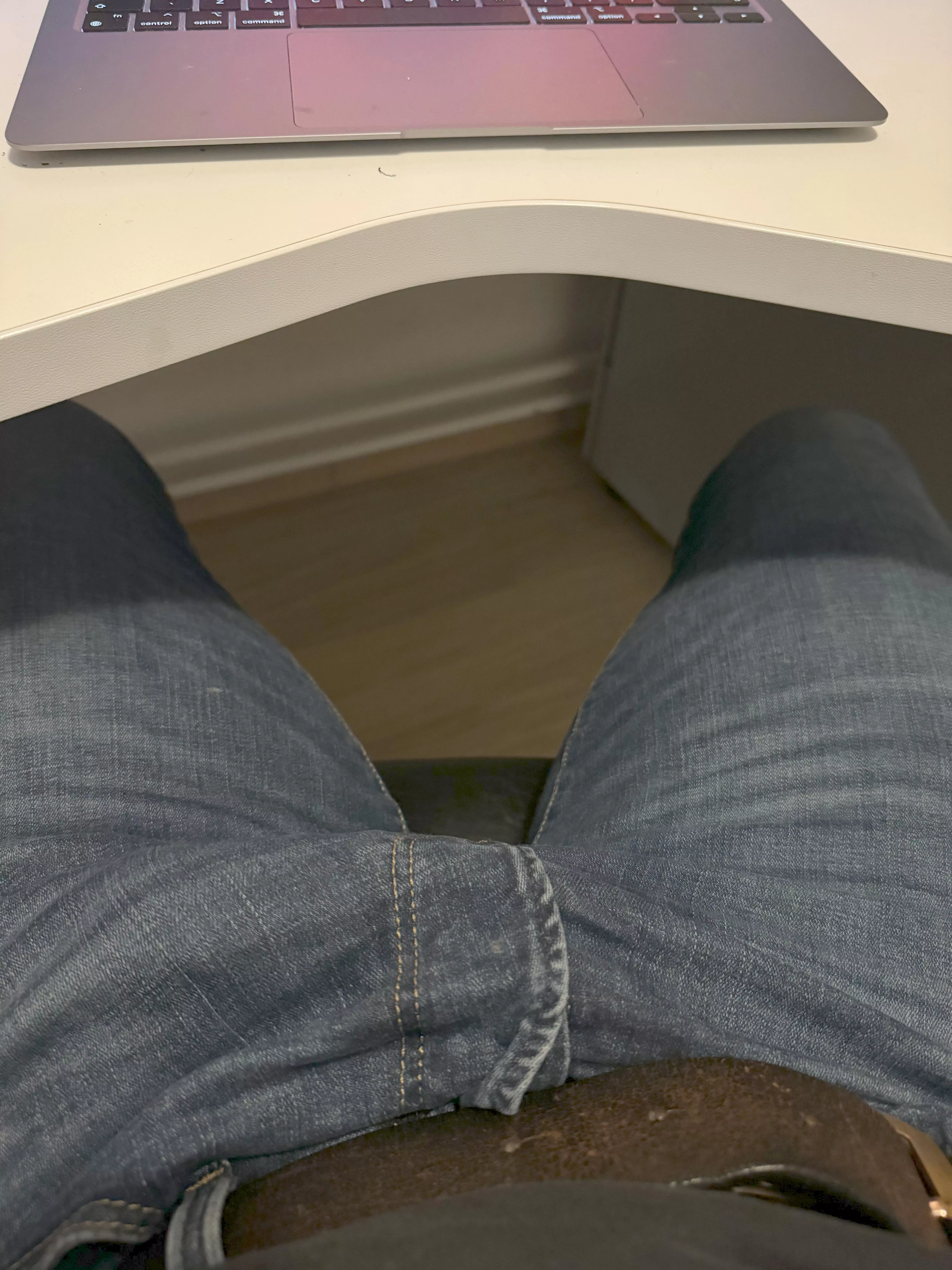 At work. Is it noticeable?