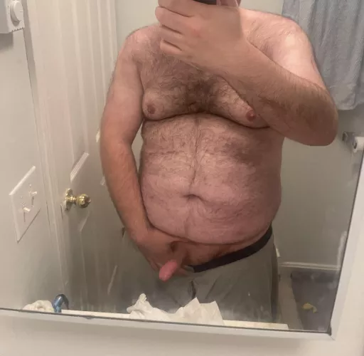 Been edging all morning.