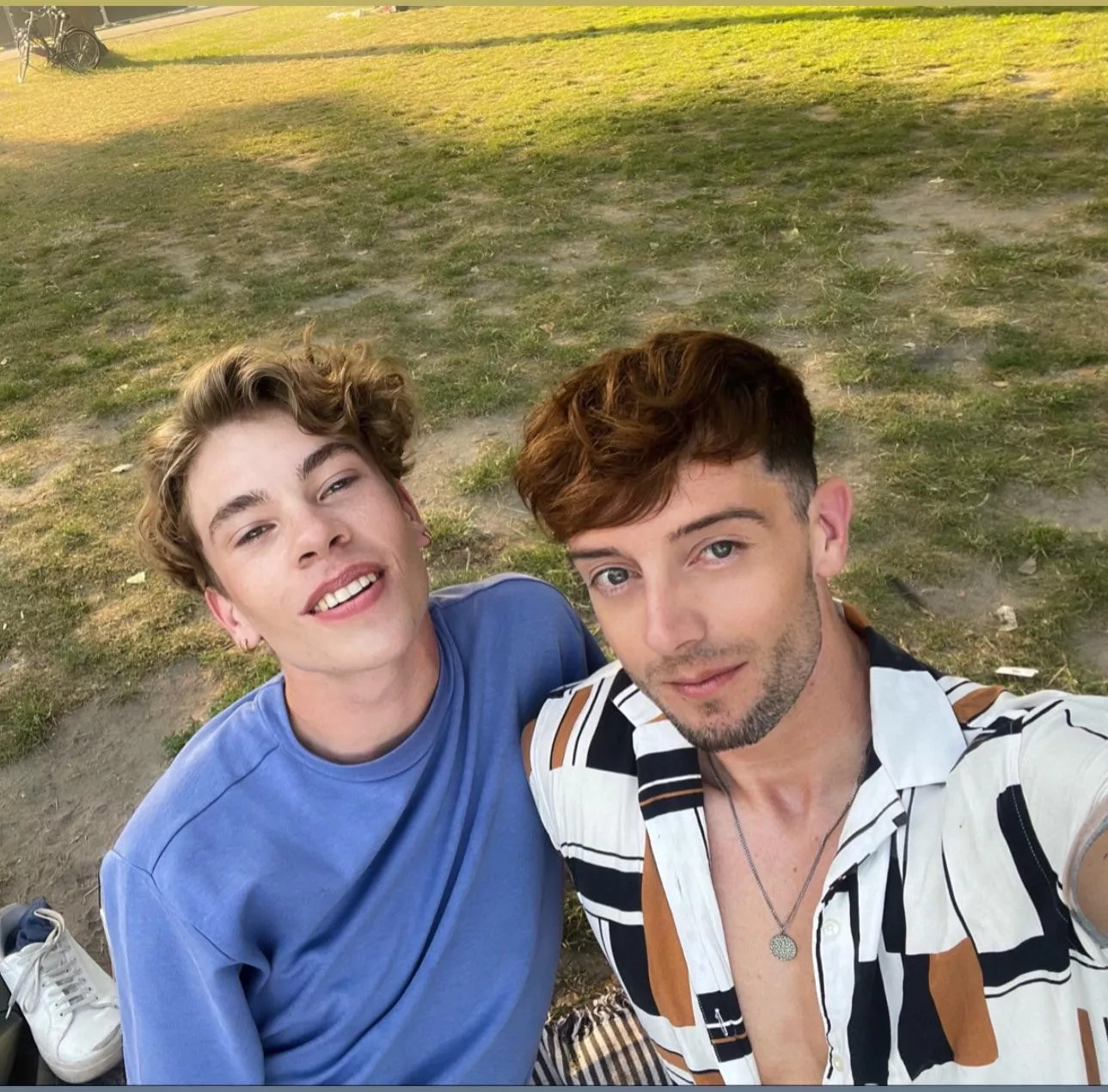 Chilling in the park with Boyfriend <3