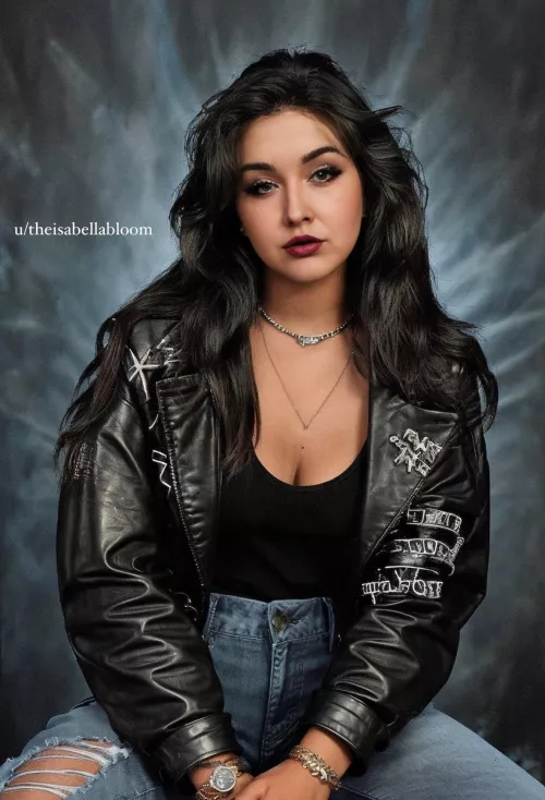 Could I wear your leather jacket?